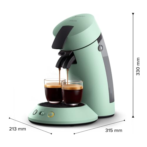 SENSEO Original Plus – Machine à café à dosettes Vert Désert (CSA210/80)