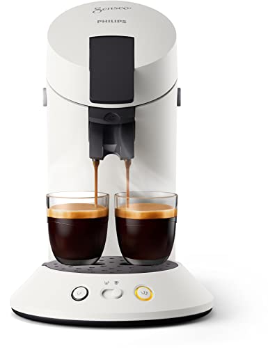 SENSEO Original Plus – Machine à café à dosettes Blanche (CSA210/11)