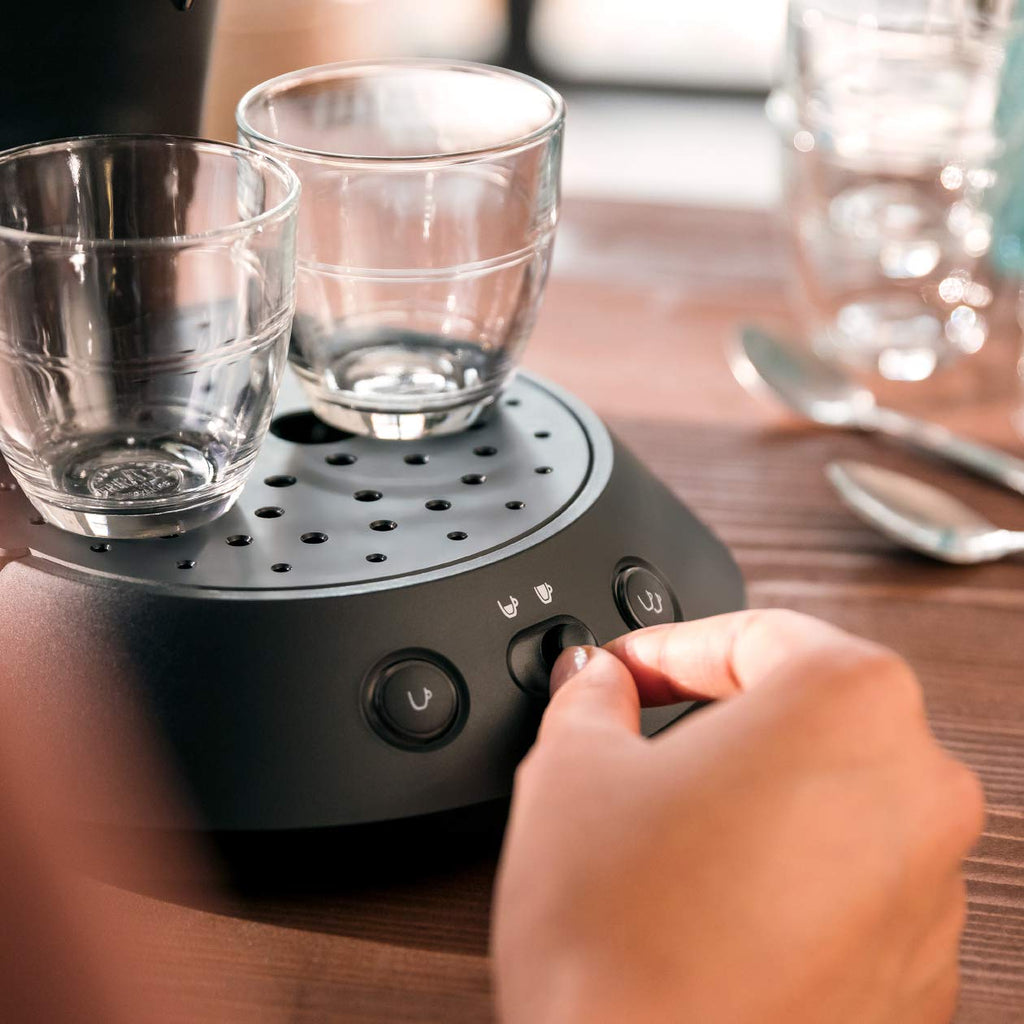 SENSEO Original Plus – Cafetière à dosettes Noir Intense (CSA210/61)
