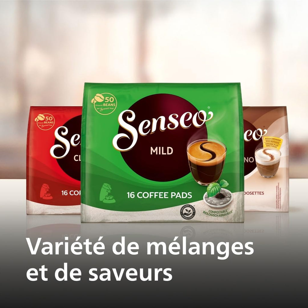 SENSEO Original Plus – Machine à café à dosettes Vert Désert (CSA210/80)