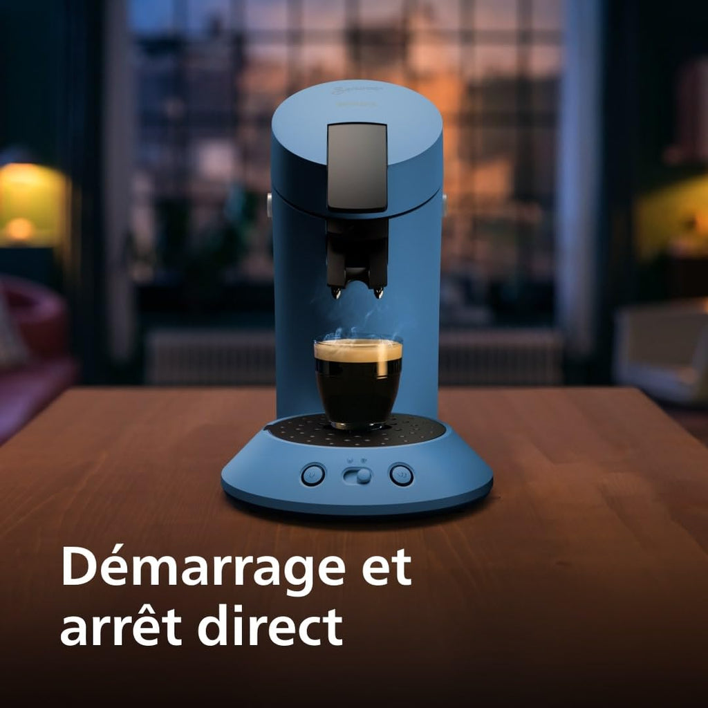 SENSEO Original Plus – Machine à café à dosettes Bleu Paon (CSA210/00)