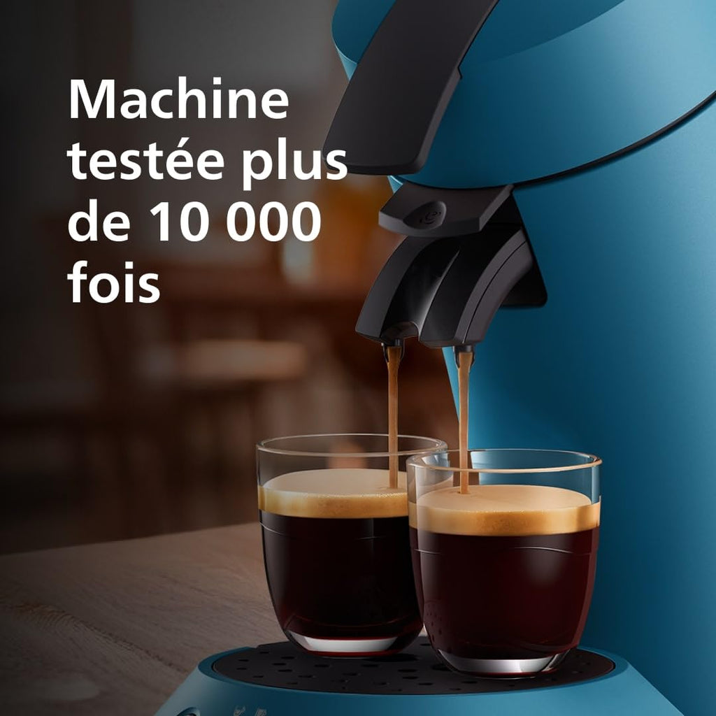 SENSEO Original Plus – Machine à café à dosettes Bleu Paon (CSA210/00)