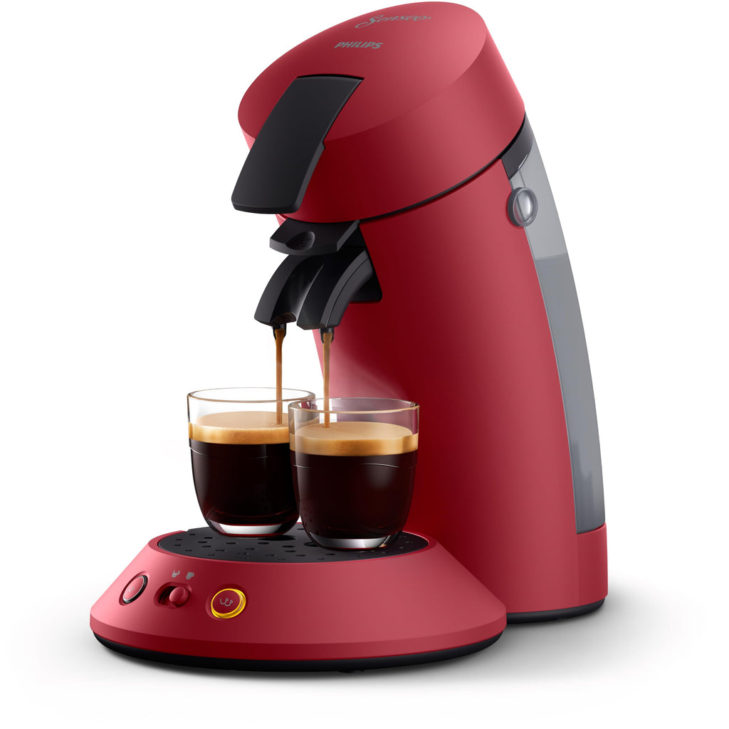 SENSEO Original Plus – Machine à café à dosettes Rouge (CSA210/91)